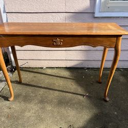 Vintage solid wood Console Long Table 