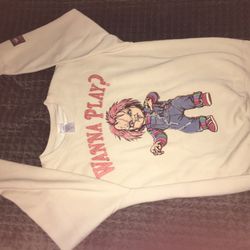 CHUCKY hat and sweater