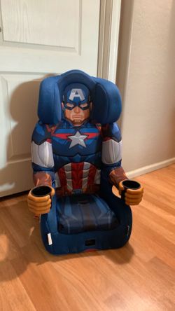 Captain America Marvel Comics Booster Seat