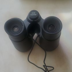 4x30 Coated Binoculars with Neck Strap