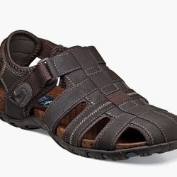 Nunn Bush Men Rio Bravo Fisherman Sport Sandals Size US 11W Black 