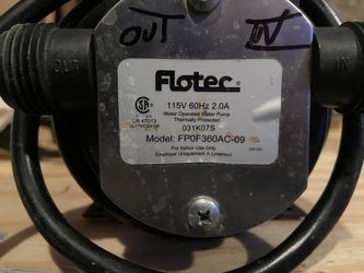 Pump. Water beer wine. Etc