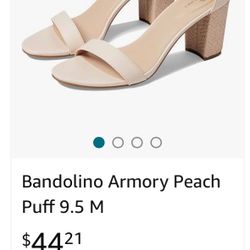 Tan Small Chunk Heel 