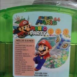 21 in 1 multi game for N64, super mario, mario party and many more