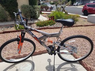 Northwoods aluminum full suspension mountain bike sale