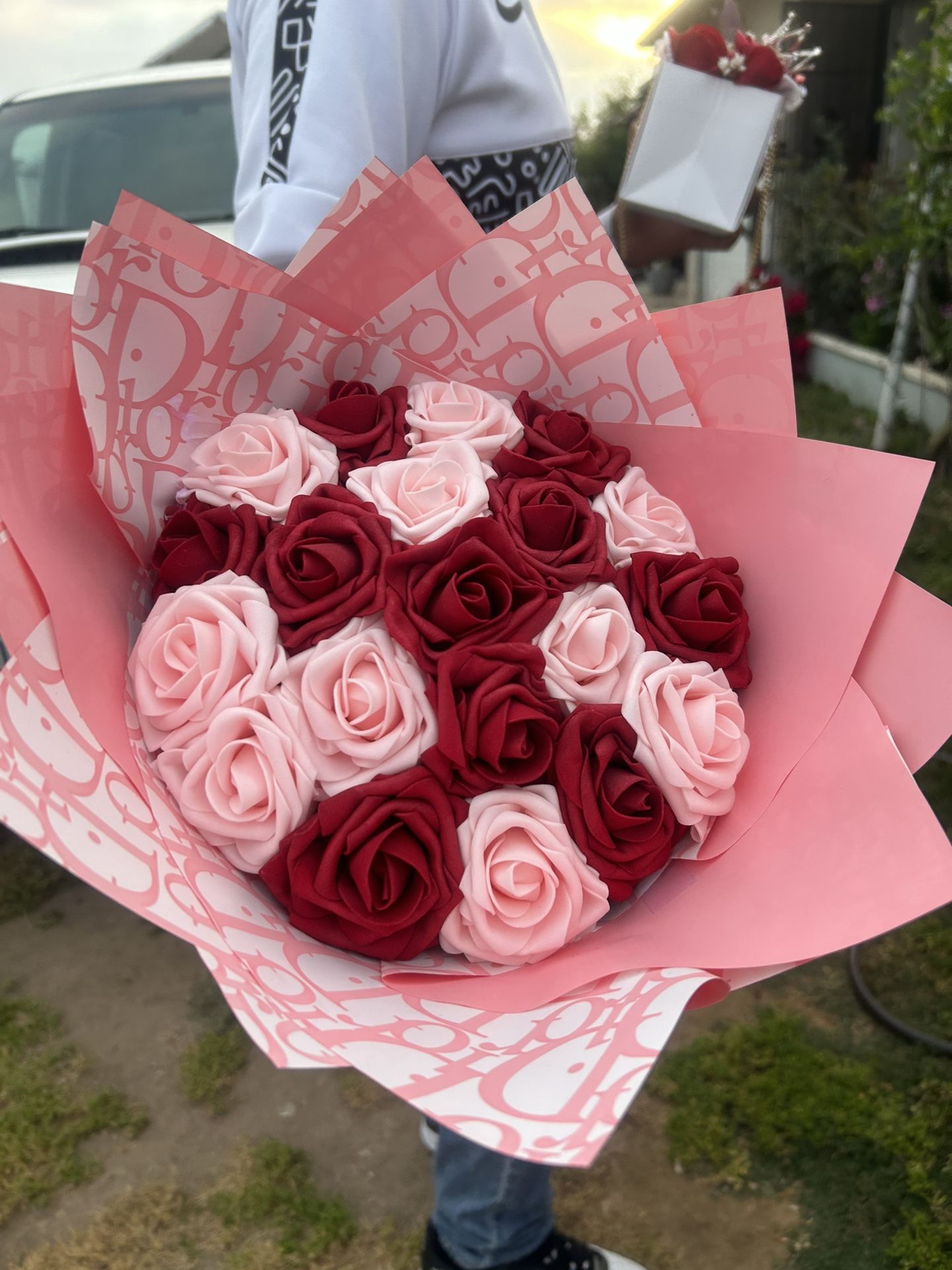 Foam Rose Eternal Bouquets 🎀💞