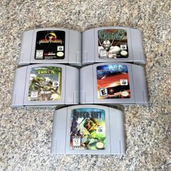 Nintendo 64 Games Authentic 