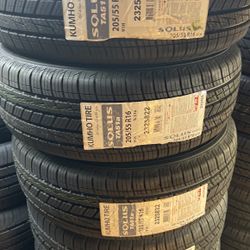 205/55/16 Kumho Tires