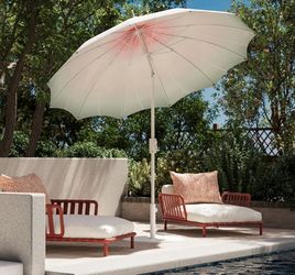 Ombre Pagoda patio umbrella