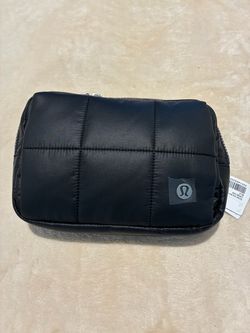 Lululemon quilted belt bag with hand warmer