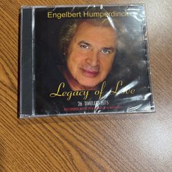 Engelbert Humperdinck Legacy Of Love CD Sealed