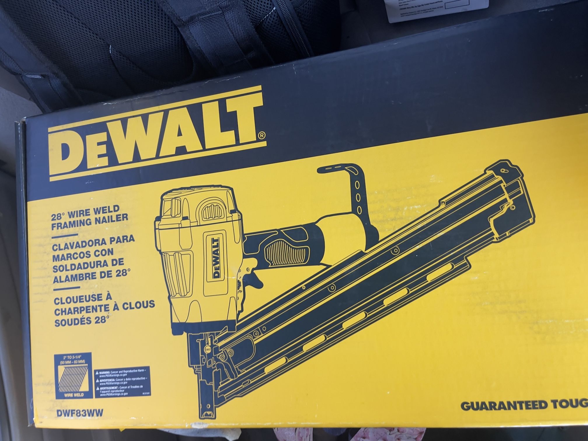 28° Wire Weld, Pneumatic, Framing Nailer