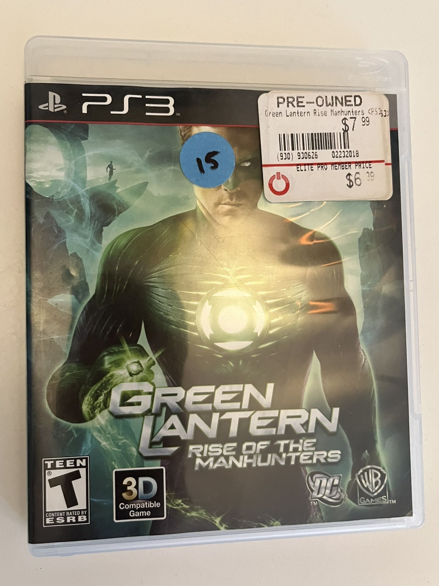 Green Lantern Ride Of The Manhunters Ps3