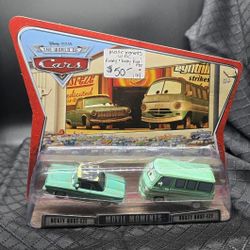 Rare Disney Pixar Cars Movie Dusty Rust-Eze & Dusty Rust-Eze 
