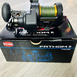 Penn Fathom II FTHII12SD New Fishing Reel $270