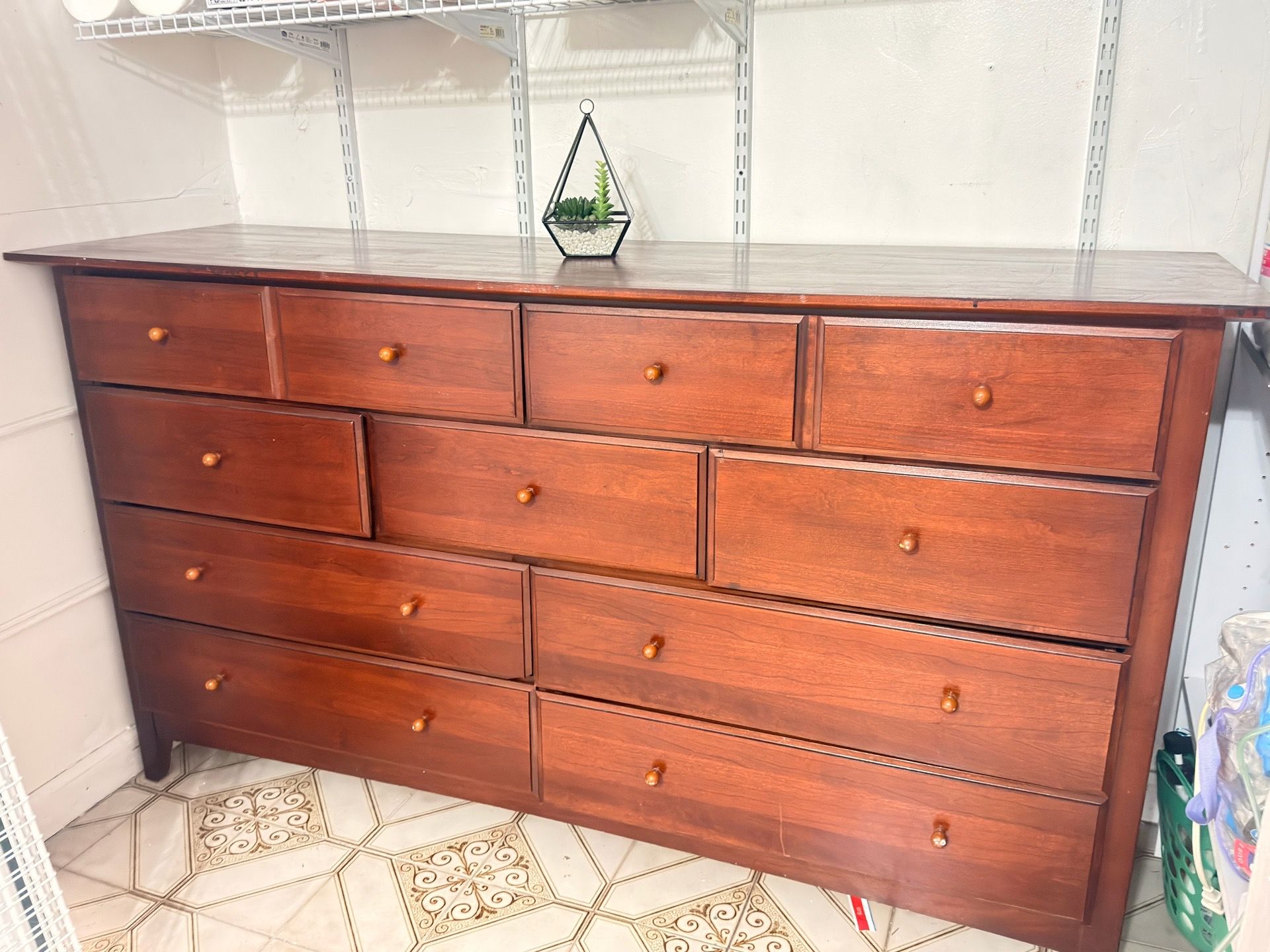 Antique Cherry Wood dresser.