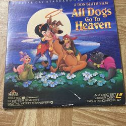 Disney laserdiscs  Al Dogs Go To Heaven (Make Me An Offer) 