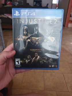 Marvel Avengers /injustice 2 PS4