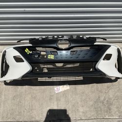 2017 2022 TOYOTA PRIUS PRIME FRONT BUMPER W/ GRILLE OEM 