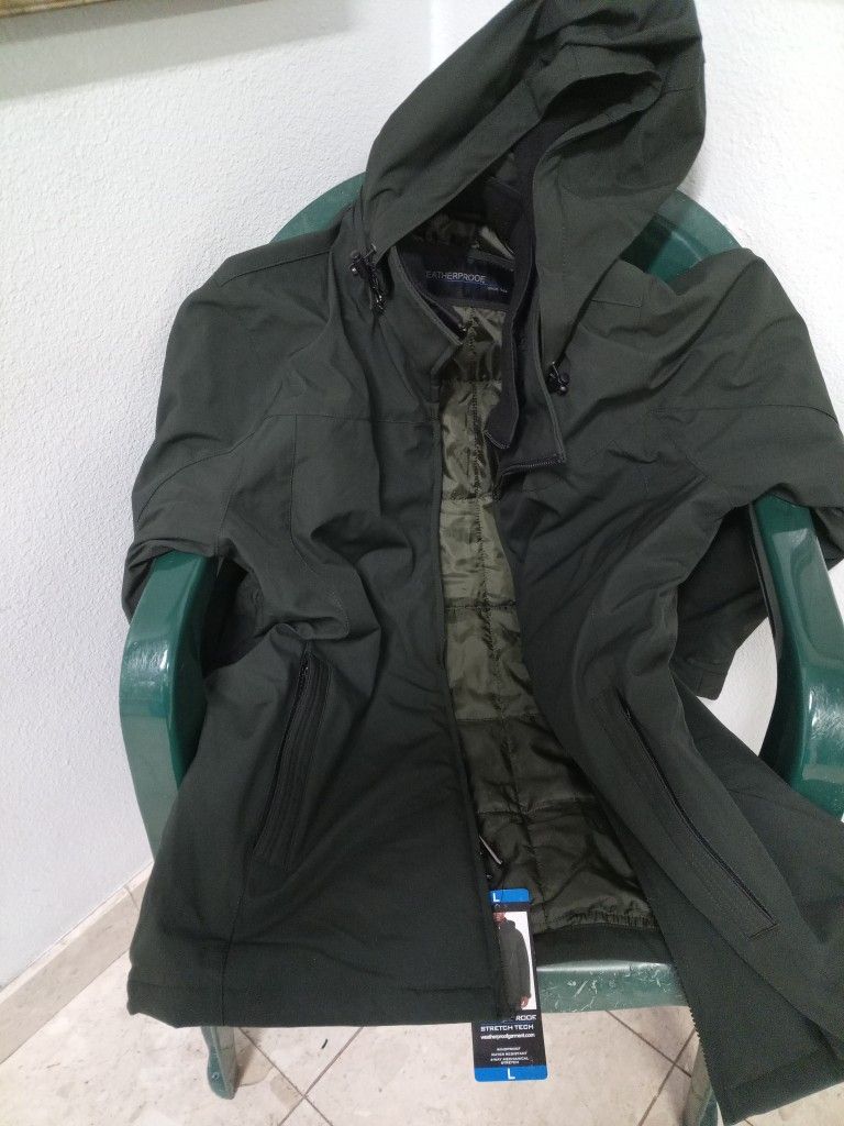 Weatherproof Rain Resistant Wind Resistant Waterproof Stretch Technology Jacket