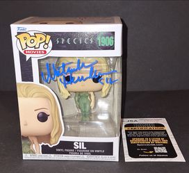 🔥Natasha Henstridge Signed Autographed Funko Species Sil JSA COA 🔥