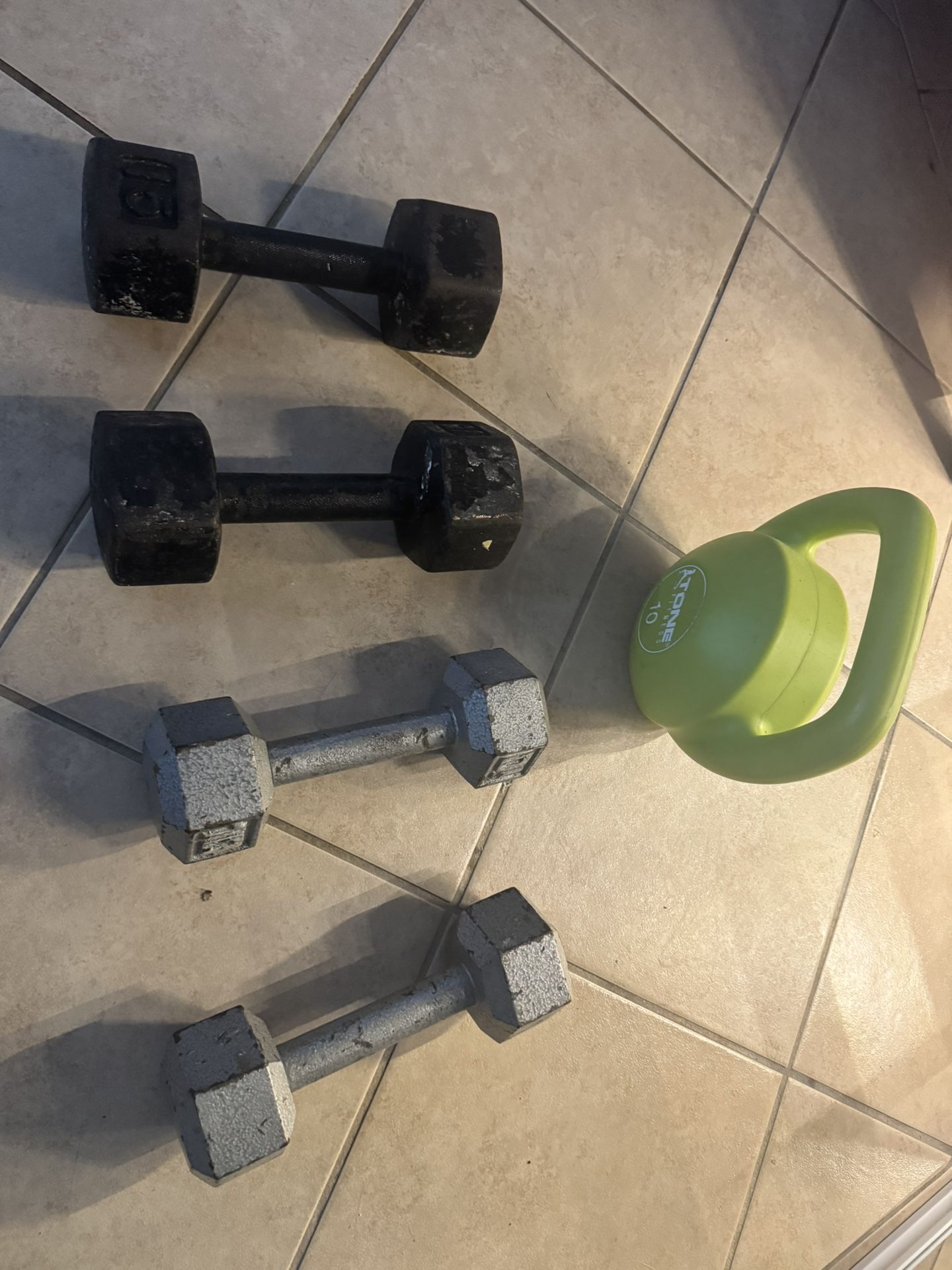 Weights - dumbells