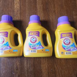 3 Pack of Arm & Hammer Oxiclean Laundry Detergent