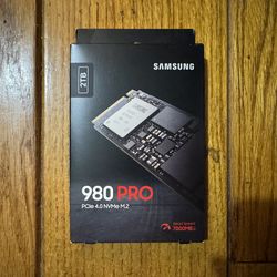 Samsung 980 Pro 2TB SSD NVMe M.2 BNIB
