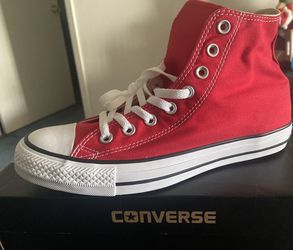 RED Converse BRAND NEW!