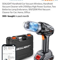 Hand Held Vacuum With Case And 