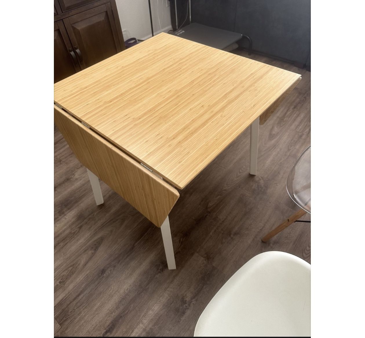 Wood IKEA Table (extendable)