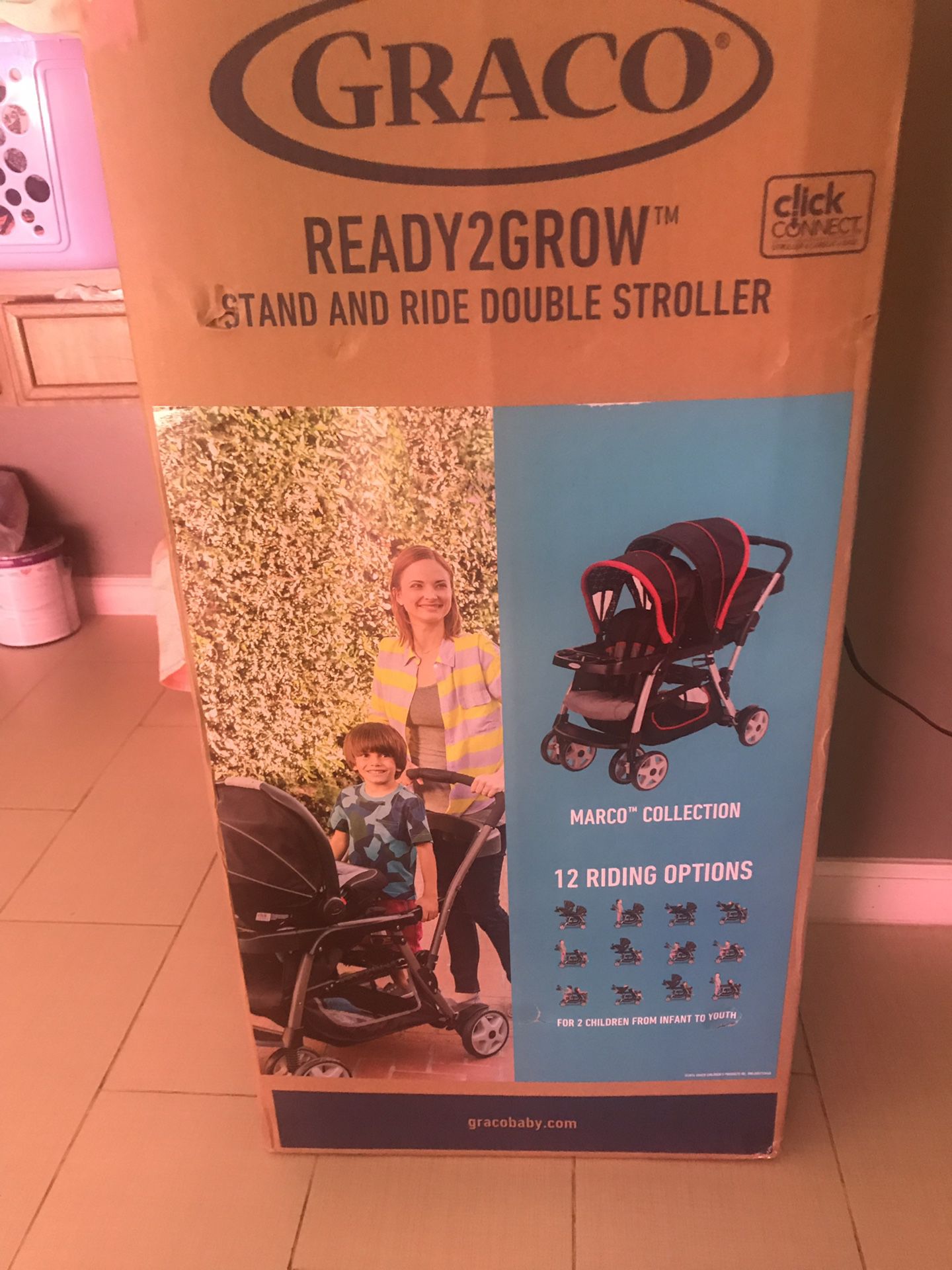 Brand new Graco ready2grow double stroller