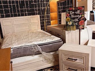 4pcs Queen bedroom set