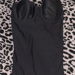 Black Corset-Tube Top