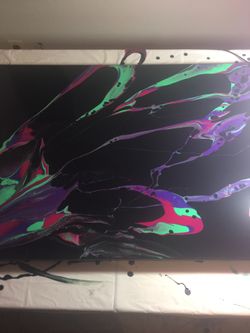 Custom Acrylic pours Art