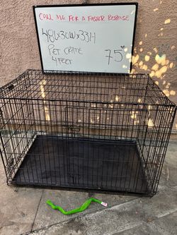 48” pet crate