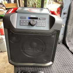 ION PATHFINDER 4 PORTABLE BLUETOOTH SPEAKER WITH QI WIRELESS CHARGING 120W