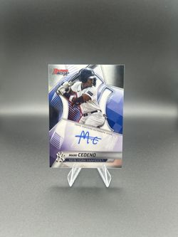 2025 Topps Bowman’s Chrome Mani Cedeno New York Yankees