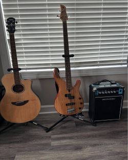 Guitars and Acoustic Amp