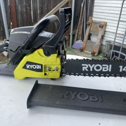 RYOBI 14 in. 37cc 2-Cycle Gas Chainsaw