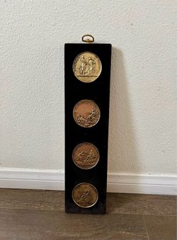 Melissa Lee commemorative medallion Mounted On A Black Velvet Wall Display Board