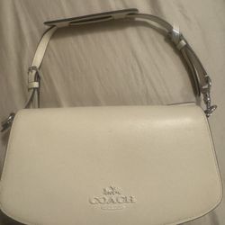Coach Beige Shoulder Bag