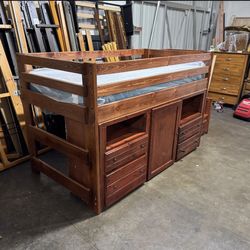 Twin loft bed $249