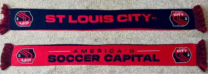 St Louis City SC America's Soccer Capital Soccer Scarf