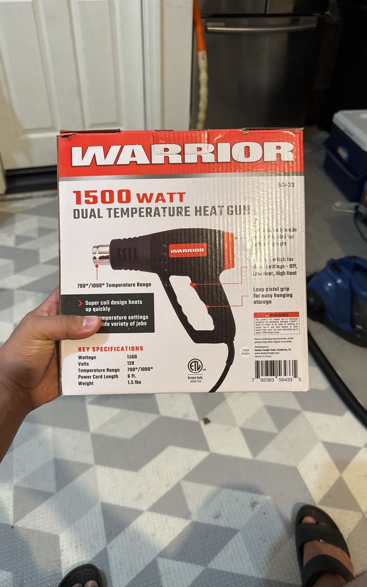WARRIOR Heat gun