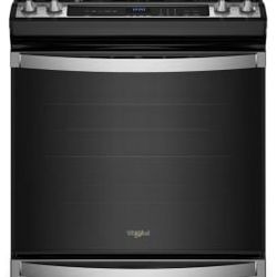 Whirlpool 30" Stainless Steel Slide-In Gas Range New
