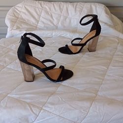 Call it spring black high heels womens size 8