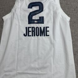 Ty Jerome Signed Autograph Custom Jersey - Beckett Coa - Memphis Grizzlies