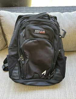 Vertex Black Viper Computer Backpack CUSTOM w Adrenaline Shoc Logo