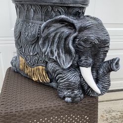Large Elephant Floor Table 